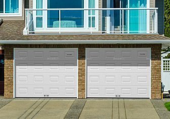 Секционные гаражные ворота Doorhan RSD01 BIW (2500х2200)