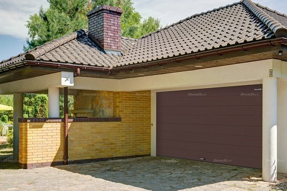 Секционные гаражные ворота Doorhan RSD01 BIW (2000х2200) - фото